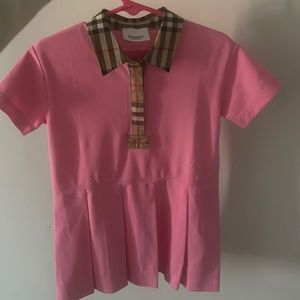 Pink Burberry dress 2T perfect fit!